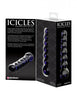 Icicles No 51 Black Beaded Glass Massager