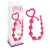 Studs Magenta Pink Anal Beads